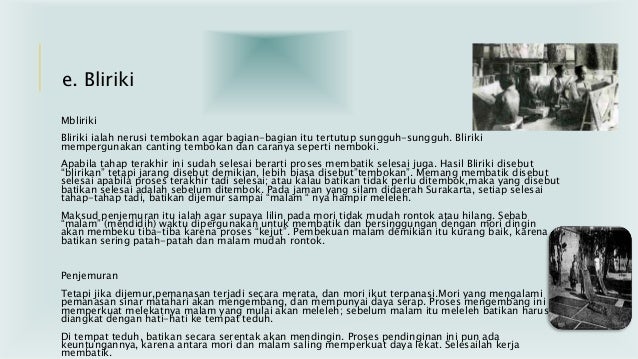 Cara Membuat Batik Tulis
