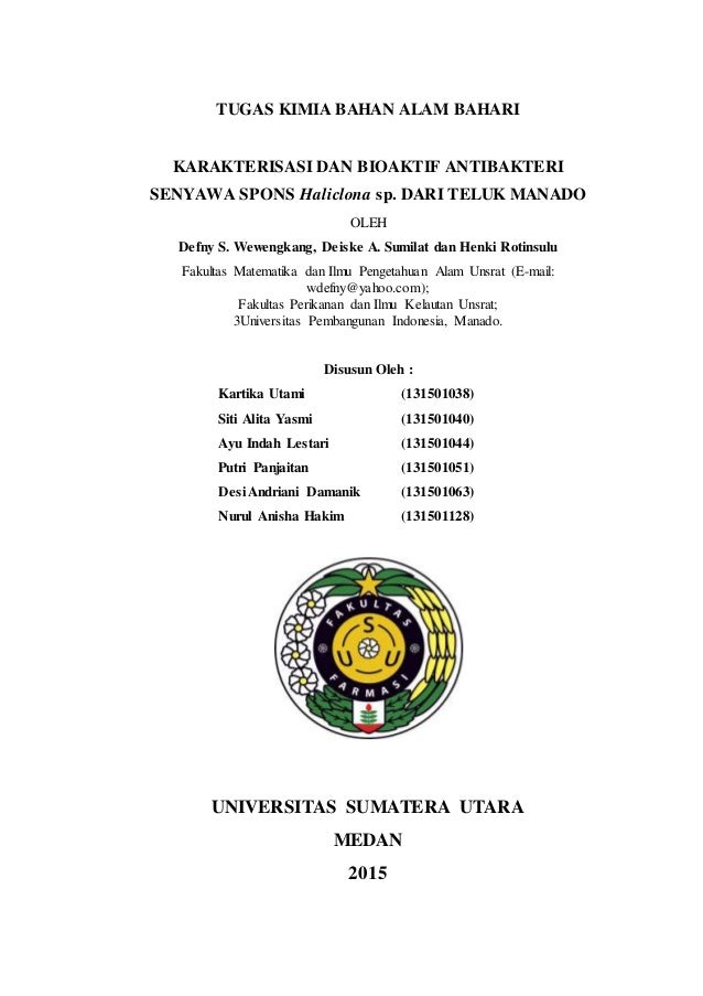 Proposal Penelitian Farmasi Bahan Alam Ilmusosial Id