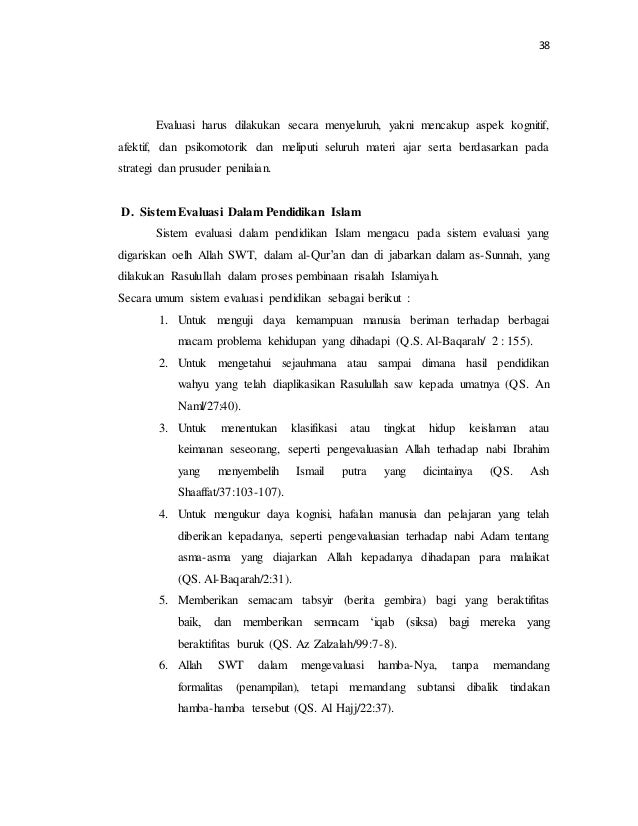 Tugas Komprehensif Resume Ilmu Pendidikan Islam