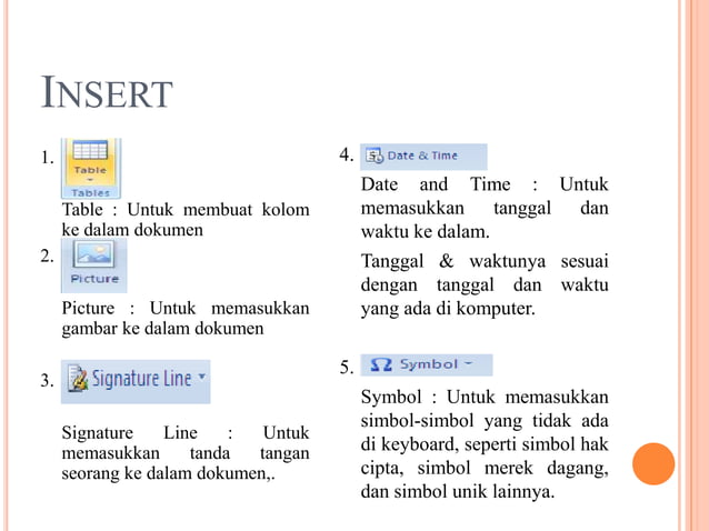 Materi Dasar Microsoft Word Pptx