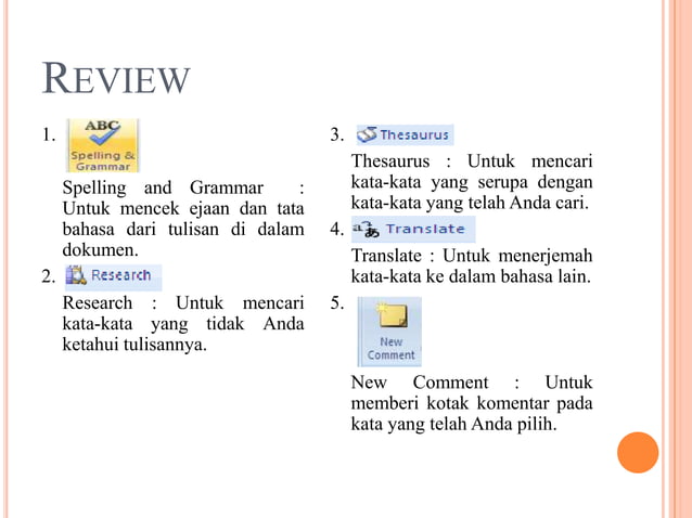 Materi Dasar Microsoft Word Pptx