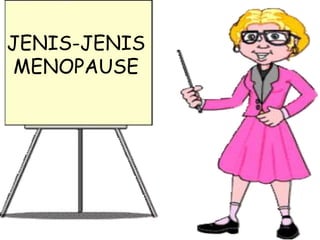 JENIS-JENIS
MENOPAUSE
 