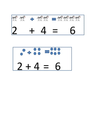 2 + 4 = 6
2 + 4 = 6
c
 
