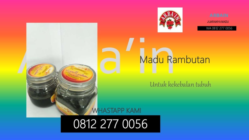 Telp. 081325300812 Jual Madu Murni Terdekat