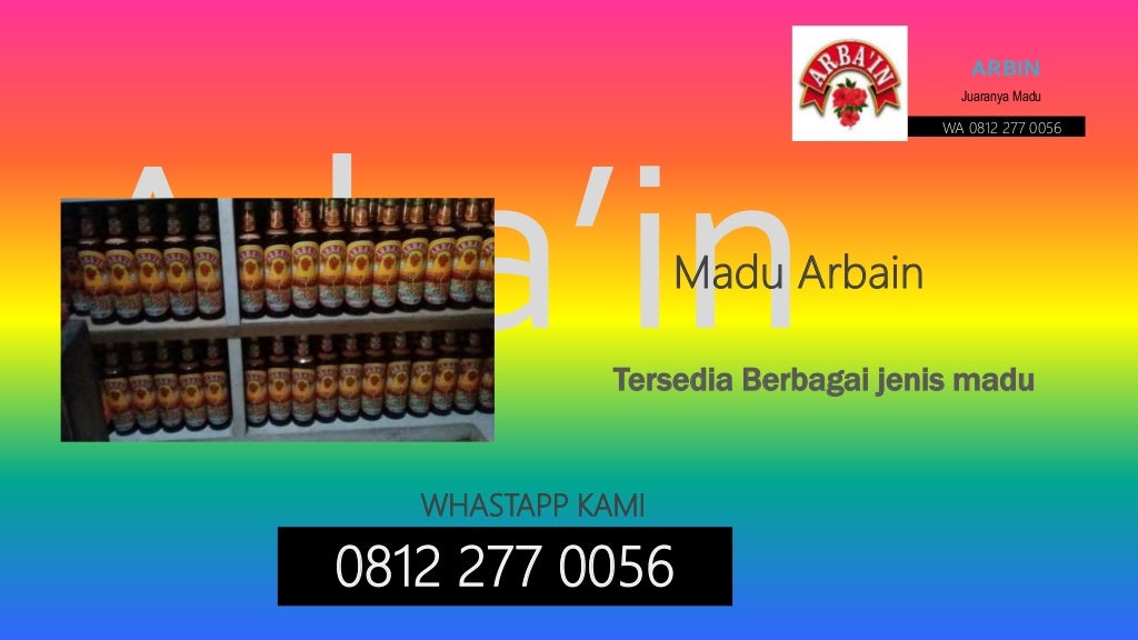 Telp. 081325300812 Jual Madu Murni Terdekat