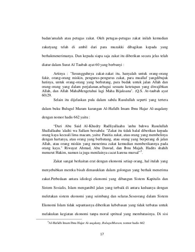 Tugas Makala Fiqih Zakat