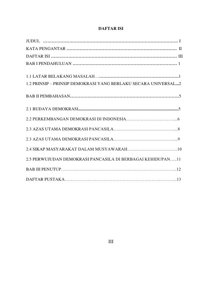 Tugas Makalah Budaya Demokrasi