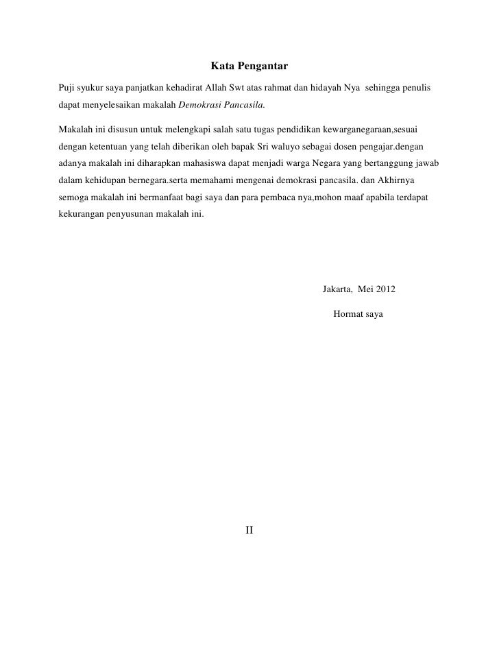 Tugas makalah (demokrasi pancasila)
