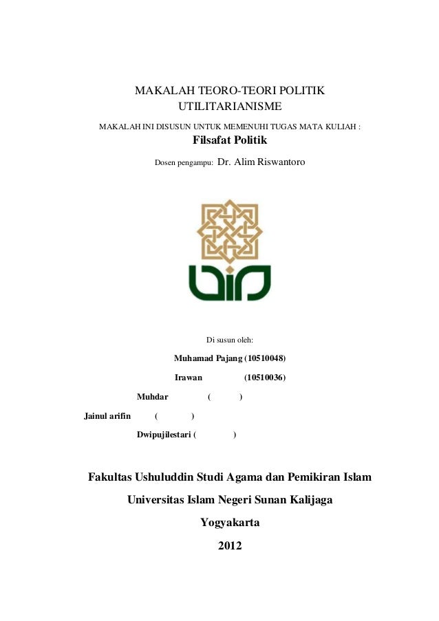 Tugas Makalah Fil Politik