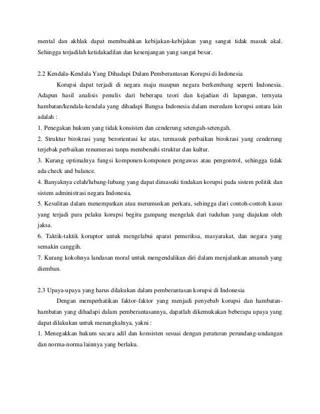 Tugas Makalah Korupsi