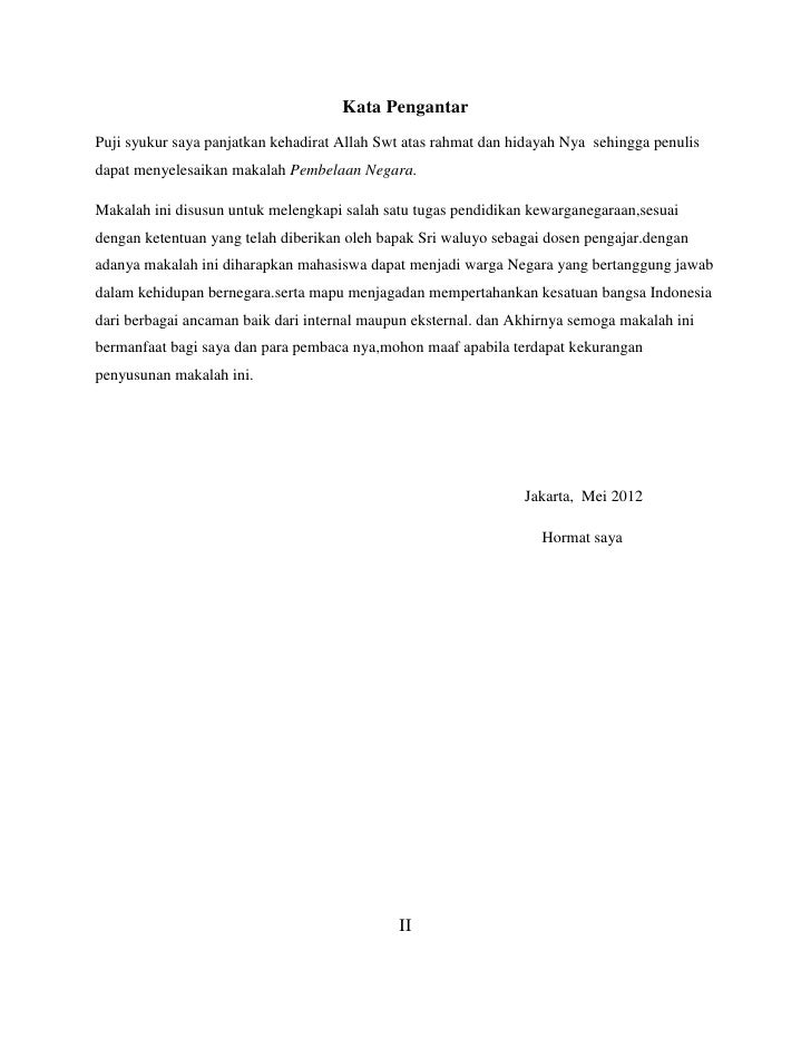Tugas Makalah Pembelaan Negara Harits