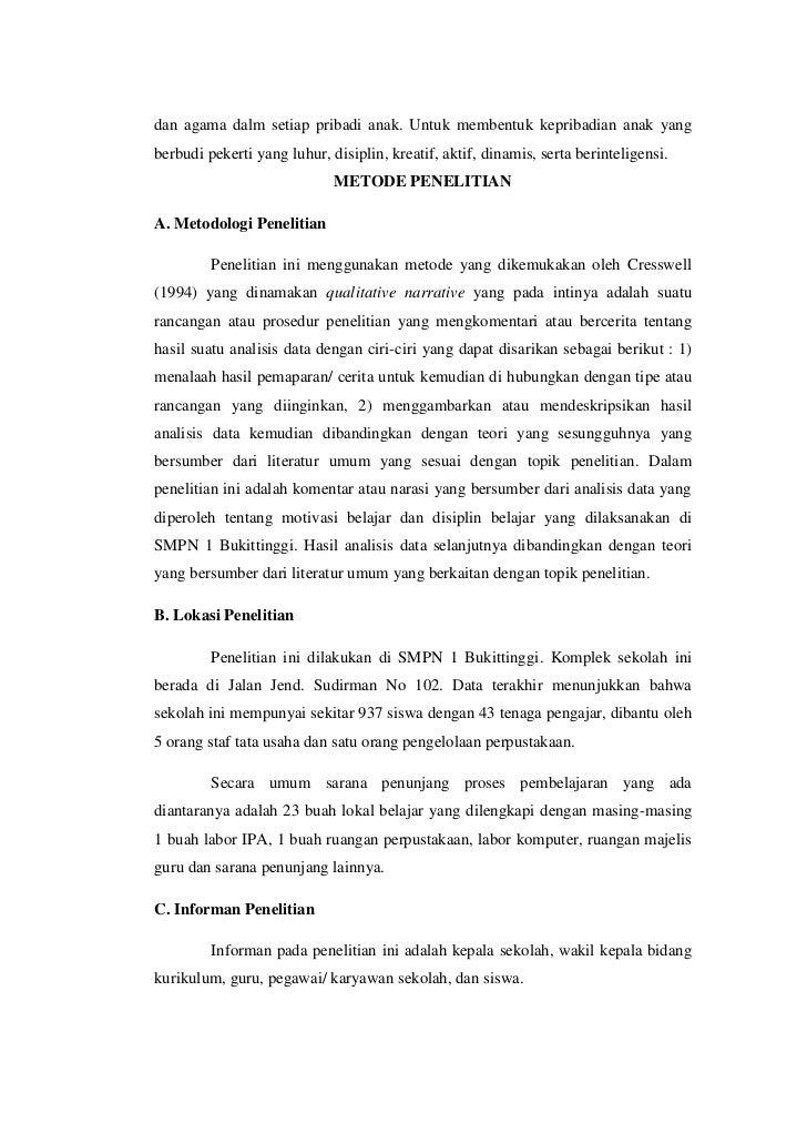 Makalah penelitian kualitatif