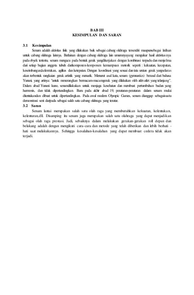 Doc Makalah Senam Lantai Eman Syukur Academia Edu