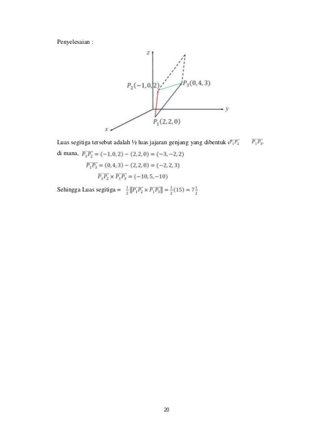 Tugas mandiri aljabar linear & matriks