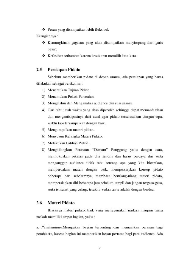 Cara Berpidato Tanpa Teks Dengan Baik - Berbagai Teks Penting