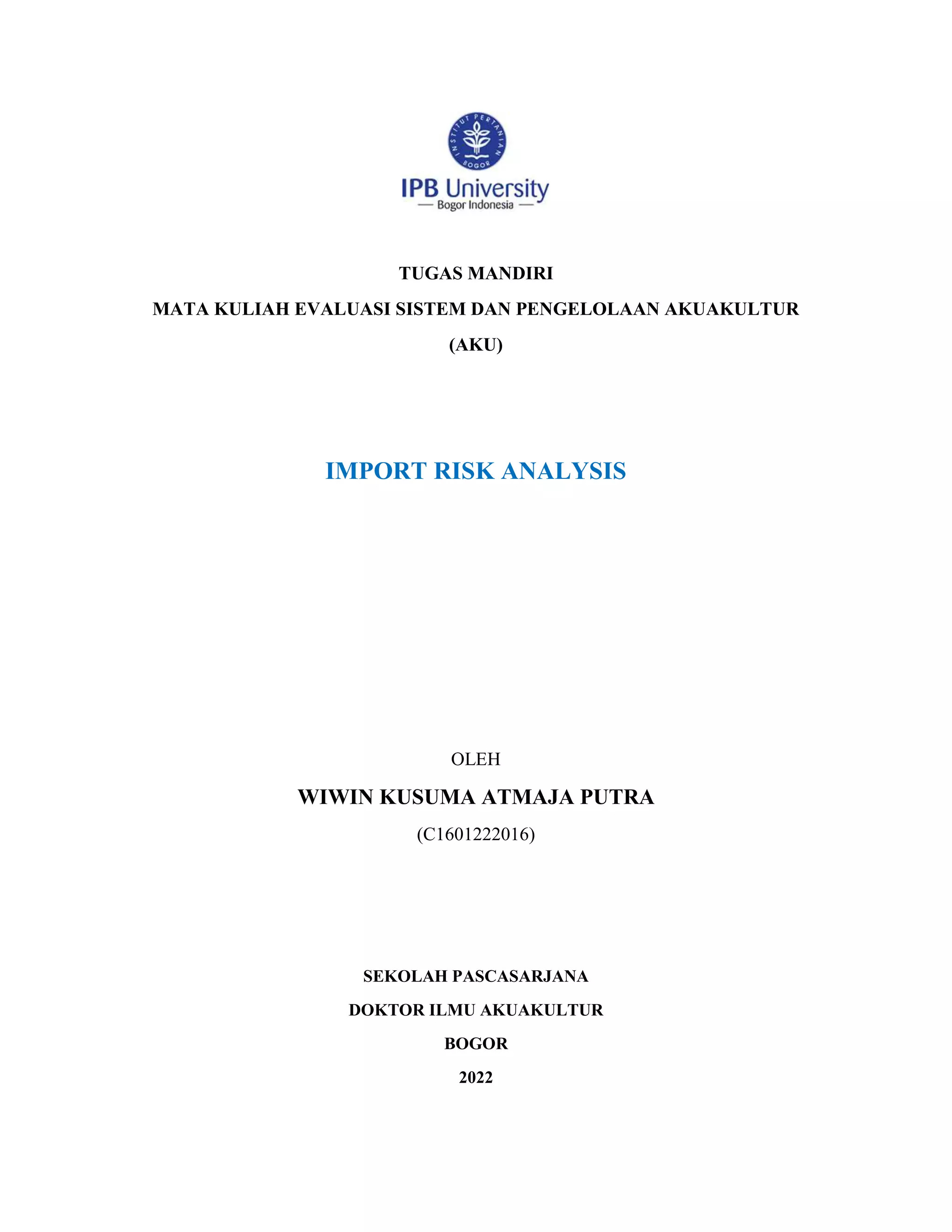 IMPORT RISK ANALYSIS.pdf