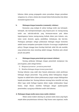 Tugas Resume Buku Humas | DOCX