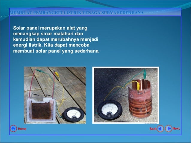 Membuat Pembangkit Listrik Tenaga Surya Sederhana