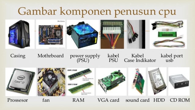 Cara Merakit Komputer Sesuai Sop