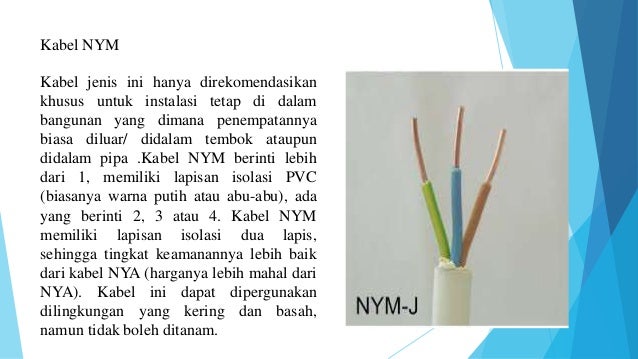 Jenis Kabel Listrik dan Kegunaannya ( Oktavian Edo Pambudi 
