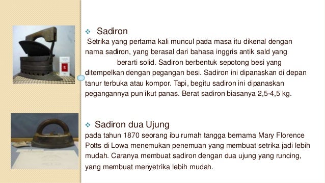 Langkah Langkah Menggunakan Setrika Dalam Bahasa Inggris Senterikan