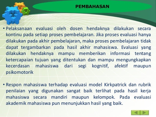 Tugas model kirkpatrick