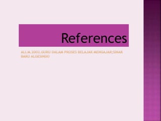 References
 