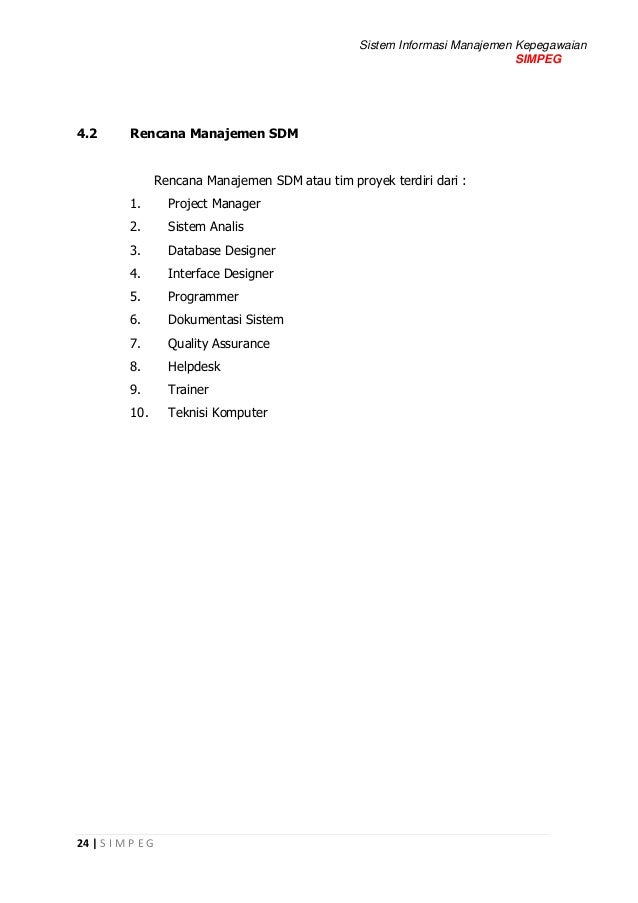 Contoh Tugas Proposal Pengelolaan Proyek SI