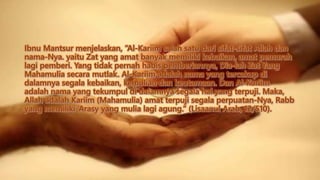 Tugas pai asmaul husna