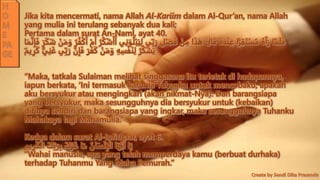 Tugas pai asmaul husna