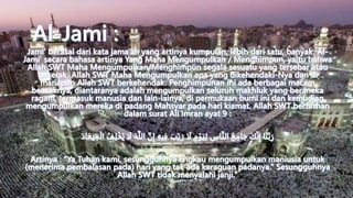 Tugas pai asmaul husna