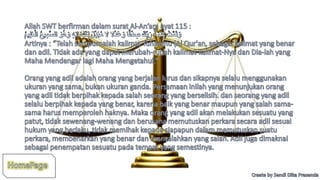 Tugas pai asmaul husna