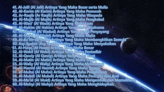 Tugas pai asmaul husna