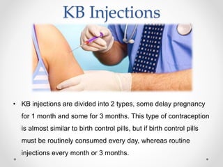 KB (PLANNING FAMILY) CONTRACEPTION | PPT
