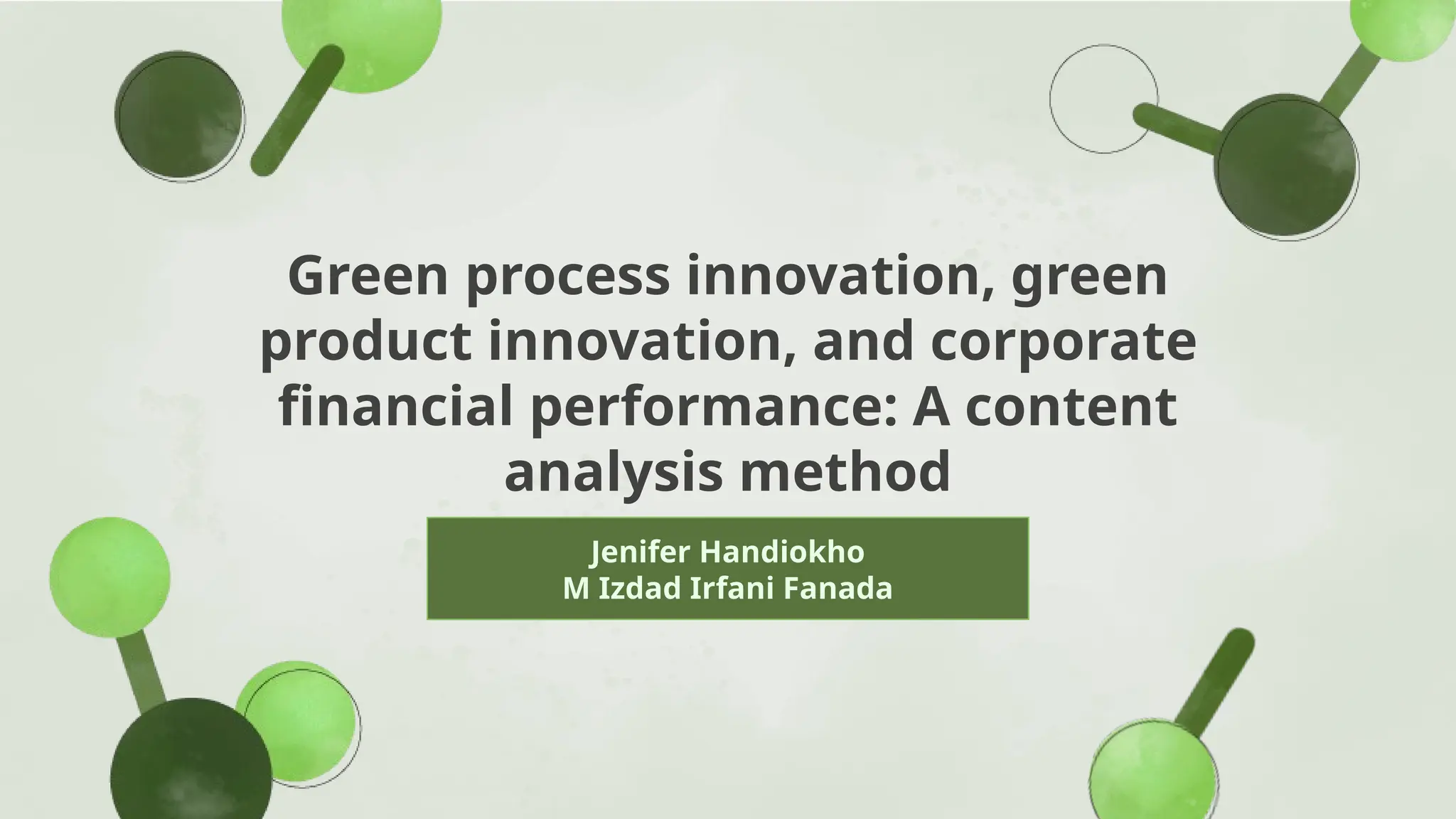 jurnal review of green process innovation | PPTX