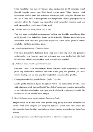Tugas paper mata kuiiah manajemen operasi dan inovasi 1 | DOCX