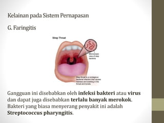 Gambar 3 - Patofisiologi Sistem Pernapasan