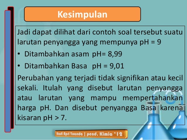 Larutan Penyangga Basa