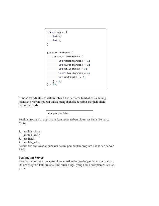 Tugas Pemrograman Iii Rpc Soap Rest Tugas Pemrograman Iii Rpc Soap Rest