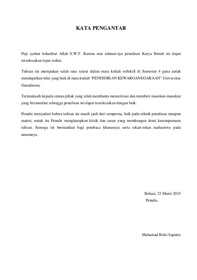 Tugas pendidikan kewarganegaraan