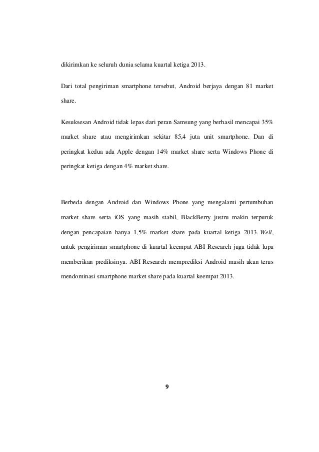 Makalah product market leader