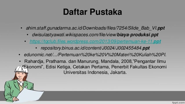 Biaya Produksi Jangka Panjang dan Jangka Pendek