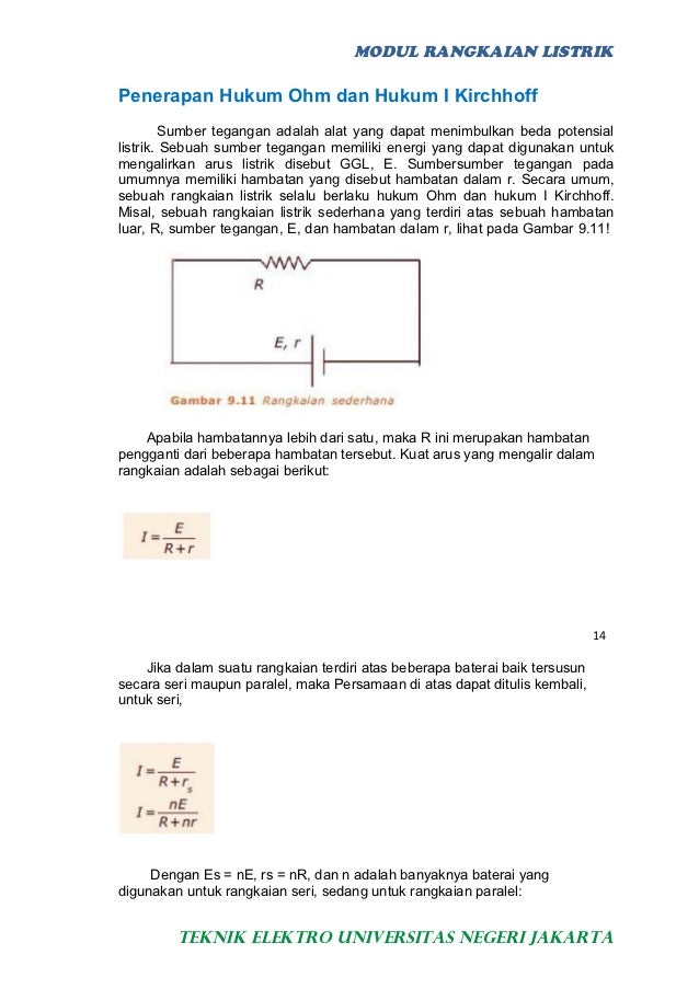 Tugas pengantar elektro teknik 4 modul Tugas pengantar elektro teknik 4 modul