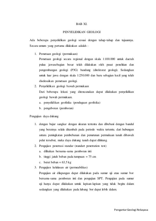 Geologi Rekayasa