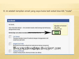 8. ini adalah tampilan email yang saya buka tadi sobat bisa klik "mulai"
 