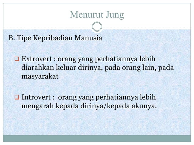 Kepribadian Manusia | PPTX