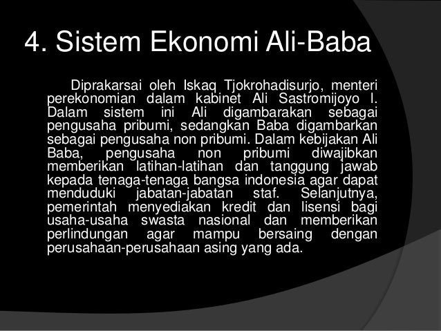 Perekonomian Indonesia Sejarah Ekonomi