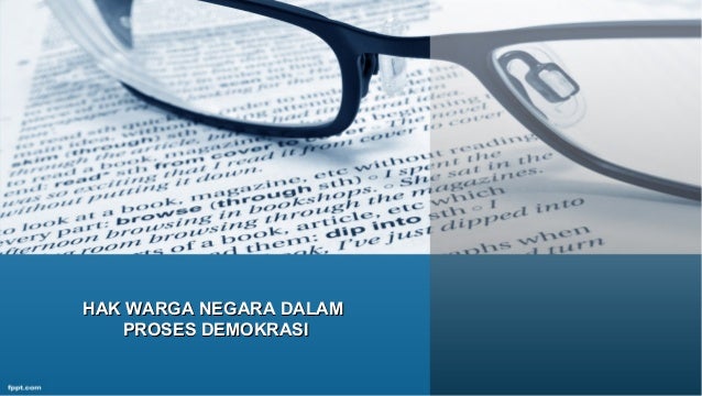 Hak Warga Negara Dalam Demokrasi