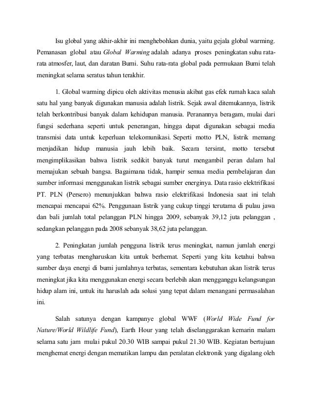 Pengembangan Kelembagaan Penghematan Energi