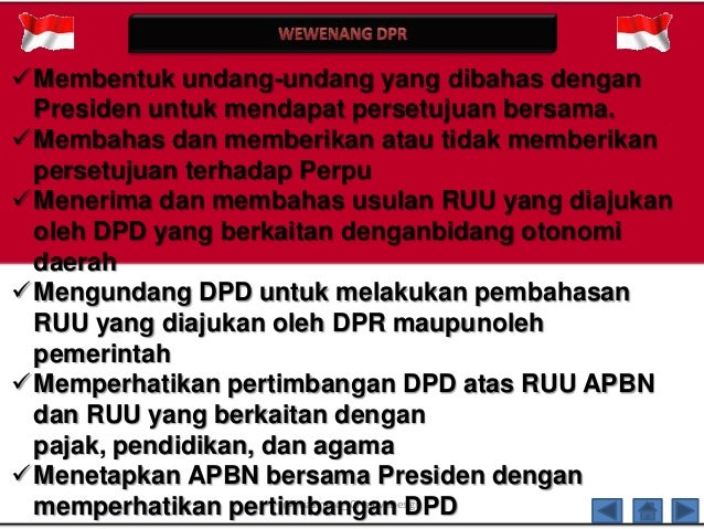Tugas pokok dan fungsi lembaga tinggi negara